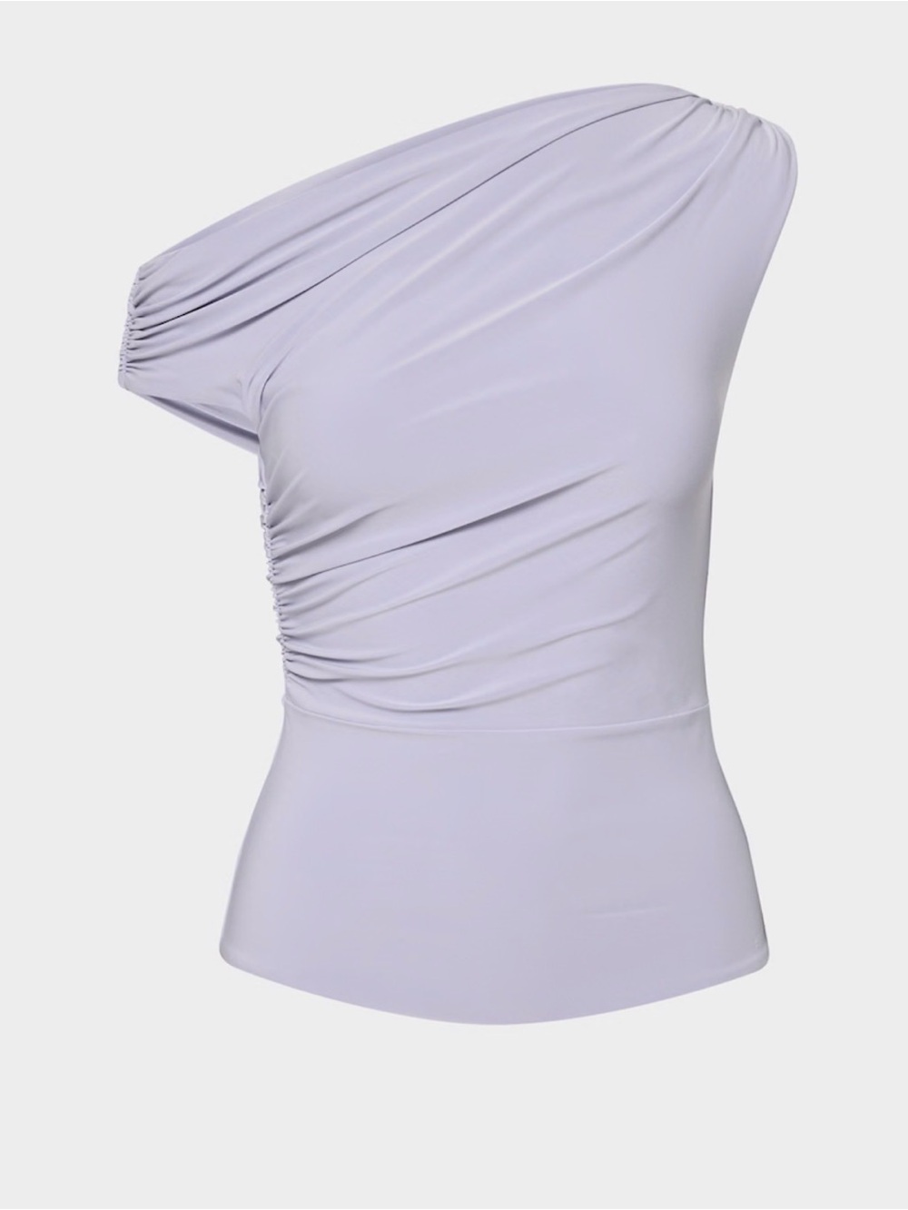 Aritzia Asymmetrical One-Shoulder Lavender Camisole